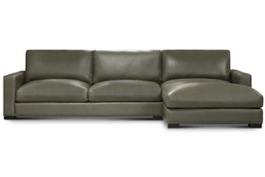 Hugh Two Piece Lounge Chaise Sectional (Version 1 As Configured)