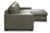Image of Hugh Two Piece Lounge Chaise Sectional (Version 1 As Configured)