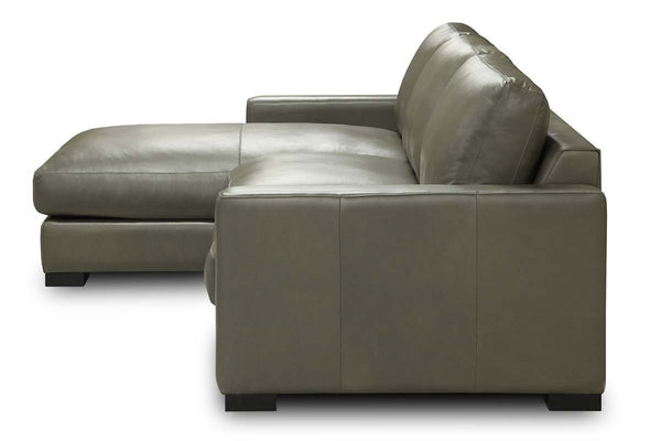 Hugh Two Piece Lounge Chaise Sectional (Version 2 As Configured)