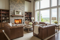 Hyde 87 Inch Vintage Tufted Back Sofa