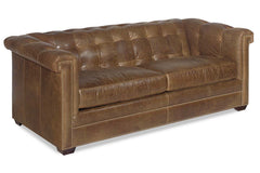 Hyde 87 Inch Vintage Tufted Queen Sleeper Sofa