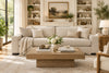 Image of Elin 97 Inch "Quick Ship" Fabric Upholstered 2 Cushion Sofa