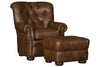 Image of Irving Tufted Leather Club Chair