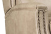 Image of Isaac Caribou Dual Power "Quick Ship" Leather Transitional Recliner