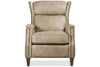 Image of Isaac Caribou Dual Power "Quick Ship" Leather Transitional Recliner