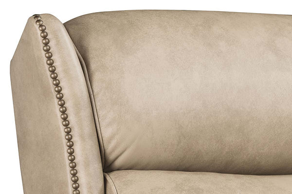 Isaac Caribou Dual Power "Quick Ship" Leather Transitional Recliner