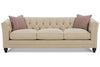 Image of Isadore 92 Inch Large Formal Fabric Upholstered Tufted Sofa