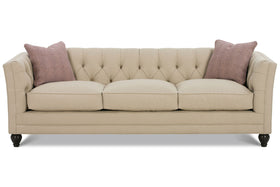 Isadore 80 Inch Fabric Button Tufted Sofa