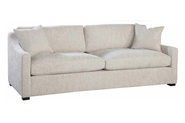 Jenna 84 Inch Quick Ship Studio Size Fabric Sofa