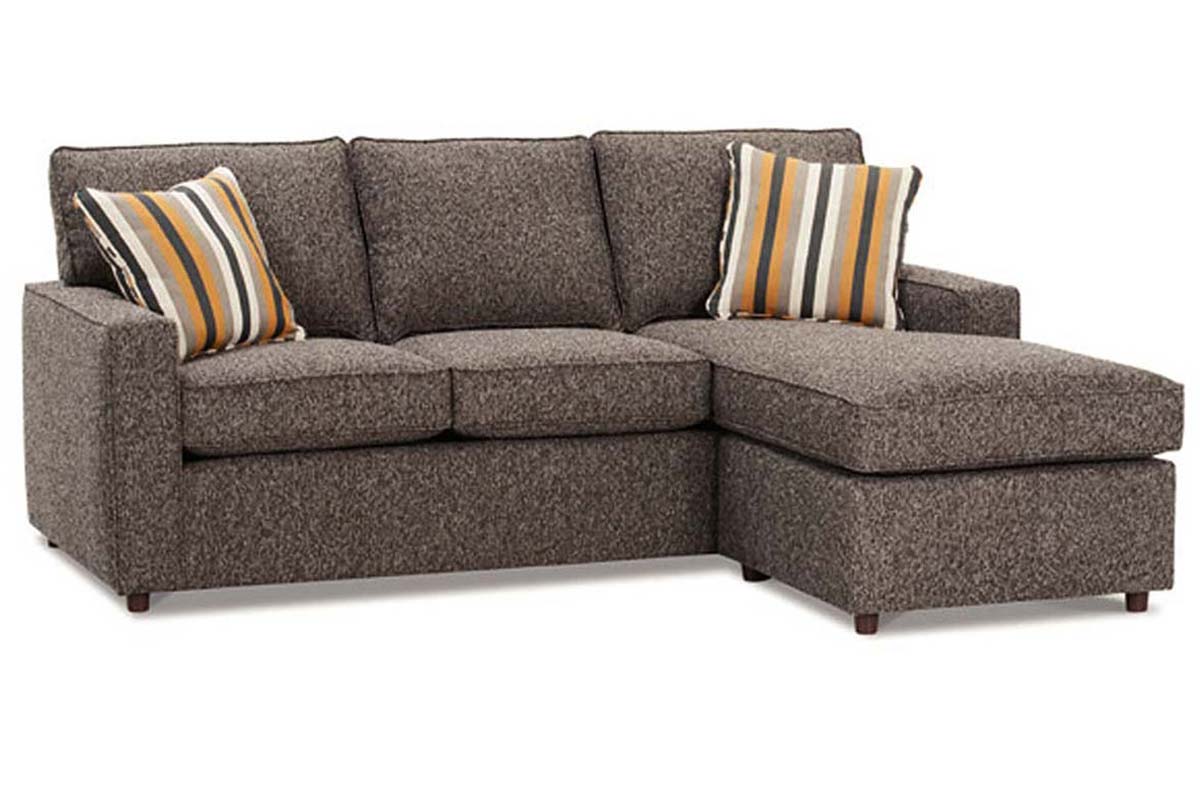 Track Arm Reversible Chaise Sectional Sofa
