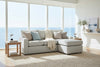 Image of Jennifer Apartment Size Sofa With Reversible Chaise