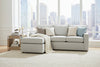 Image of Jennifer Apartment Size Sofa With Reversible Chaise