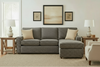Image of Jennifer Apartment Size Track Arm Reversible Chaise Sectional Sofa