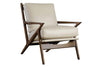 Image of Jensen Transitional Leather Upholstered Accent Chair