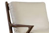 Image of Jensen Transitional Leather Upholstered Accent Chair