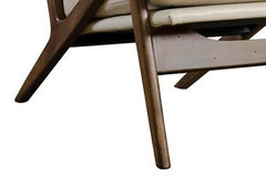 Jensen Transitional Leather Upholstered Accent Chair
