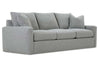 Image of Julia 88 Inch Fabric Three Cushion Lounge Sofa