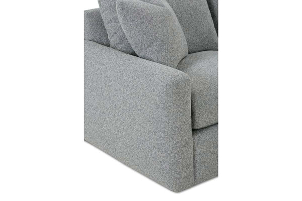 Julia 98 Inch Fabric Three Cushion Lounge Sofa