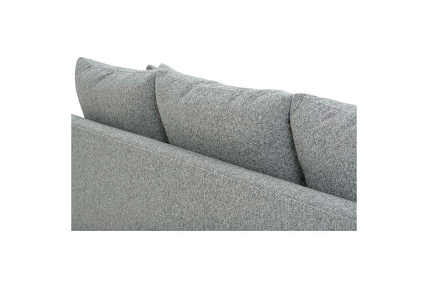 Julia 98 Inch Fabric Three Cushion Lounge Sofa
