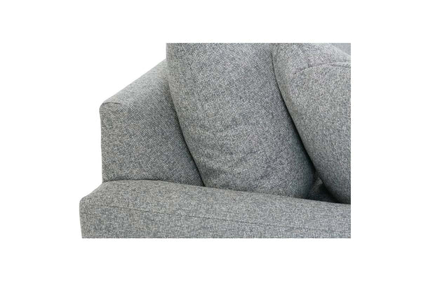 Julia 88 Inch Fabric Three Cushion Lounge Sofa