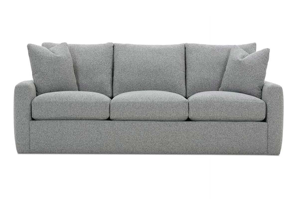 Julia 88 Inch Fabric Three Cushion Lounge Sofa