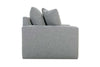 Image of Julia 88 Inch Fabric Three Cushion Lounge Sofa