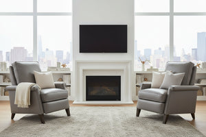 Kane Leather Pillow Back Reclining Chair