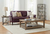 Image of Kane 80 Inch Mid-Century Modern Pillow Back Leather Sofa