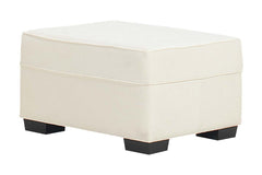 Kate Fabric Upholstered Ottoman