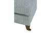 Image of Katie Fabric Upholstered Footstool Ottoman