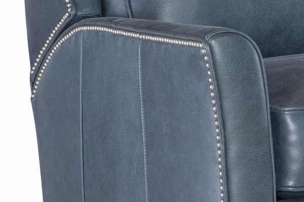 Kendrick Leather Pillow Back Recliner Chair - Luxury Seating Redefined