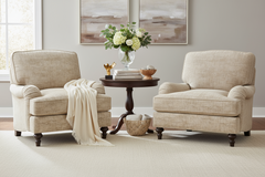 Kerrie Driftwood "Quick Ship" Fabric Chair