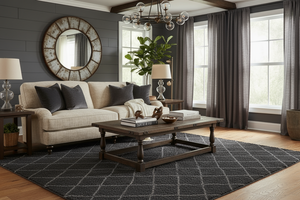 Kerrie Driftwood 89 Inch "Quick Ship" Sofa