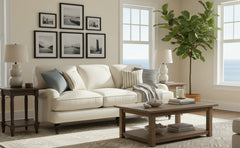 Kerrie Natural 89 Inch "Quick Ship" Sofa