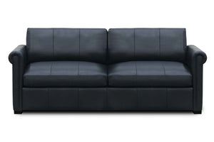 Kerwin 80 Inch Leather Transitional Queen Sleeper Sofa