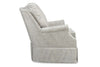 Image of Kimberly 8-Way Hand Tied Traditional Fabric Attached Pillow Back Accent Chair With Skirt