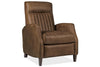 Image of Kirby Bourbon Leather "Quick Ship" Recliner