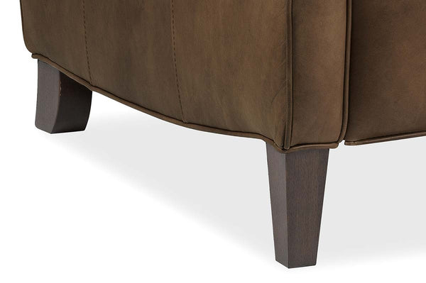 Kirby Bourbon Leather "Quick Ship" Recliner