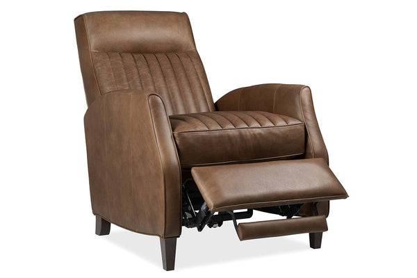 Kirby Bourbon Leather "Quick Ship" Recliner