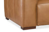 Image of Knox 95 Inch "Quick Ship" POWER Modern Top Grain Leather Sofa