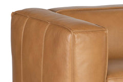 Knox "Quick Ship" Modern Leather Living Room Chair