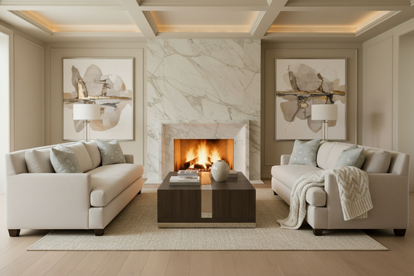 Krista I 92 Inch Grand Scale Single Bench Seat Sofa