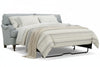 Image of Kristen I 77 Inch English Arm Single Bench Seat Pillow Back Queen Sleeper Sofa
