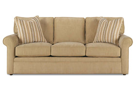 Kyle Queen Size Convertible Sleeper Sofa with Rolled Arms