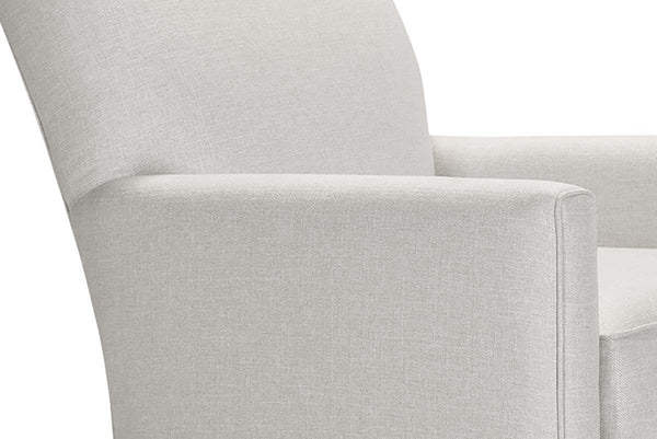 Lana "Quick Ship" 360 Degree SWIVEL/GLIDER Fabric Accent Chair