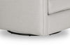 Image of Lana "Quick Ship" 360 Degree SWIVEL/GLIDER Fabric Accent Chair