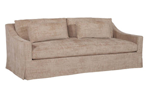 Lara Driftwood 84 Inch "Quick Ship" Slipcovered Sofa