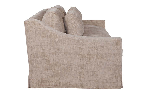 Lara Driftwood 96 Inch "Quick Ship" Slipcovered Sofa