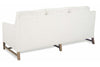 Image of Larissa 83 Inch 8-Way Hand Tied Three Seat Fabric Sofa With Exposed Wood Base