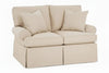 Image of Laura Slipcovered Loveseat